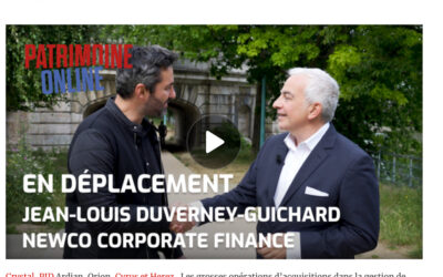 Patrimoine Online Interview. Jean-Louis Duverney-Guichard « Les CGP regardent au-delà des frontières »