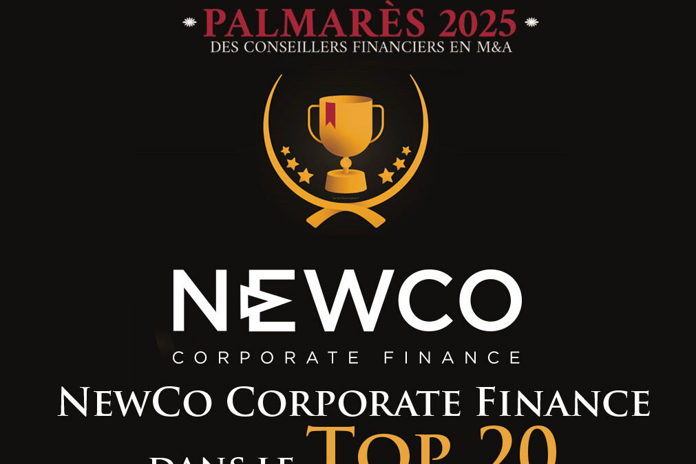 🏆 NewCo Corporate Finance in the Top 20 M&A Investment Banks – All Categories Combined !