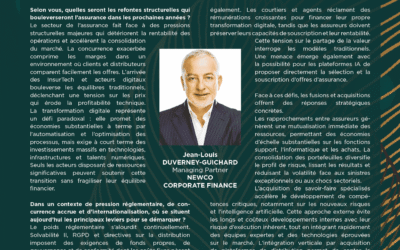 NewCo Corporate Finance est partenaire du Grand Dîner de l’Argus de l’Assurance